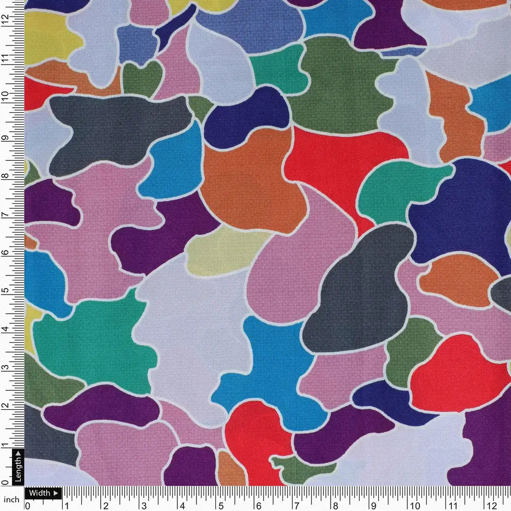 Colourful Marble Abstract Art Digital Printed Fabric - Silk Crepe – cr 0 ta08332p3 110 colourful marble abstract art digital printed fabric silk crepe 4