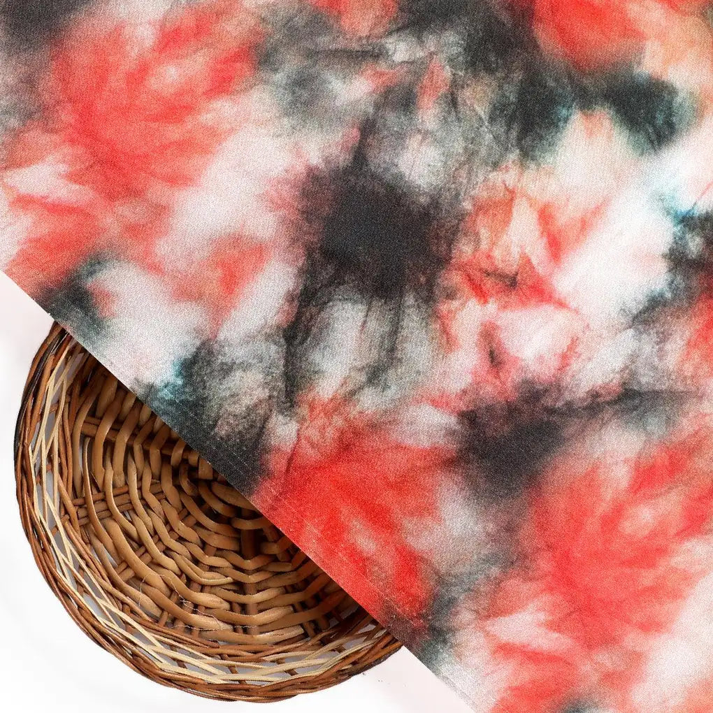 Watercolour Mapal Leafs Flower Digital Printed Fabric - Crepe – cr 0 ta08367 110 watercolour mapal leafs flower digital printed fabric crepe 2