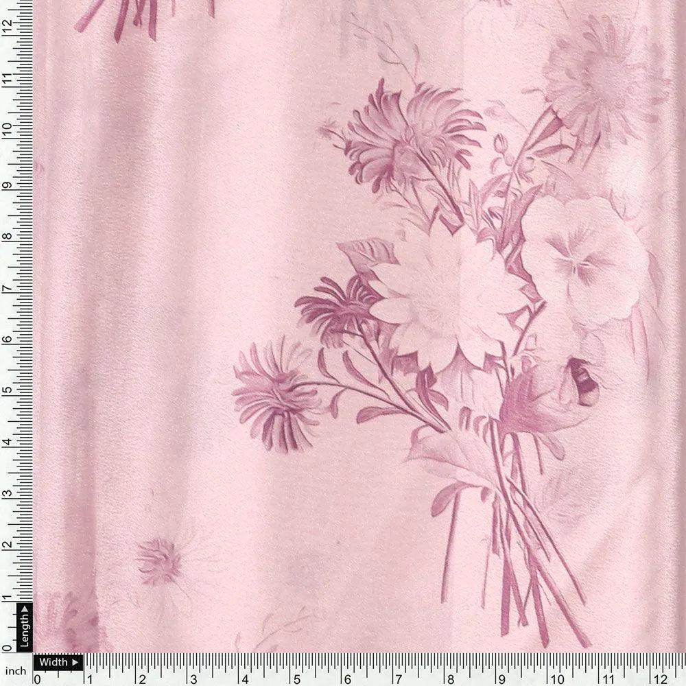 Pinkish Sunflower And Citntz Digital Printed Fabric - Crepe – cr 0 ta08442p1 110 pinkish sunflower and citntz digital printed fabric crepe 4