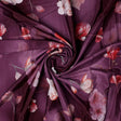 Shiny Red Tulip With Cherry Blossom Flower Digital Printed Fabric - Silk Crepe – cr 0 ta08648p16 110 shiny red tulip with cherry blossom flower digital printed fabric silk crepe 1