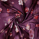 Shiny Red Tulip With Cherry Blossom Flower Digital Printed Fabric - Silk Crepe – cr 0 ta08648p16 110 shiny red tulip with cherry blossom flower digital printed fabric silk crepe 1