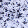 Beautiful Pansy Blue Flower Digital Printed Fabric - Crepe – cr 0 ta08658 110 beautiful pansy blue flower digital printed fabric crepe 1