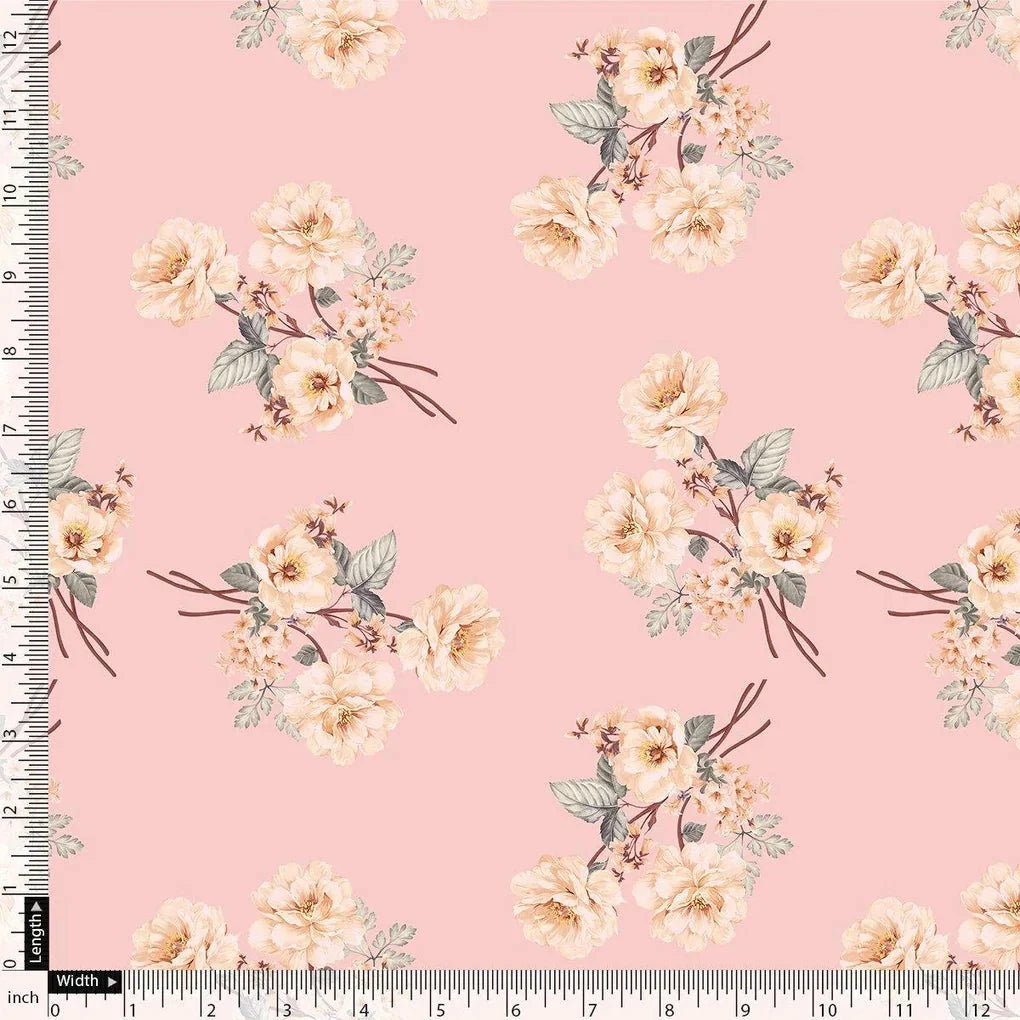 Camellia With Watusi Colour Digital Printed Fabric - Crepe – cr 0 ta08827 110 camellia with watusi colour digital printed fabric crepe 4