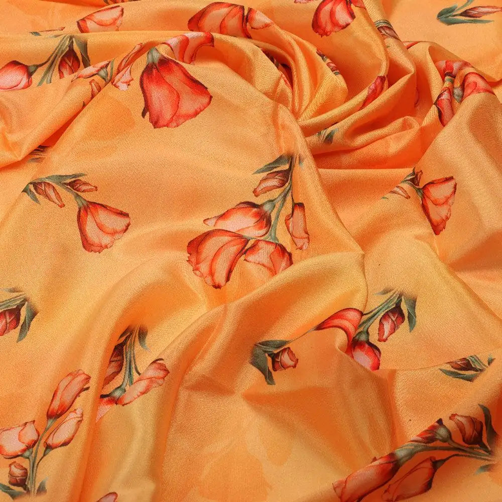 Lovely Decorative Roses Digital Printed Fabric - Crepe – cr 0 ta08869p1 110 lovely decorative roses digital printed fabric crepe 3