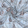 Tropical Garden Leaves Digital Printed Fabric - Crepe – cr 0 ta08896 110 tropical garden leaves digital printed fabric crepe 1