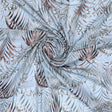 Tropical Garden Leaves Digital Printed Fabric - Crepe – cr 0 ta08896 110 tropical garden leaves digital printed fabric crepe 1