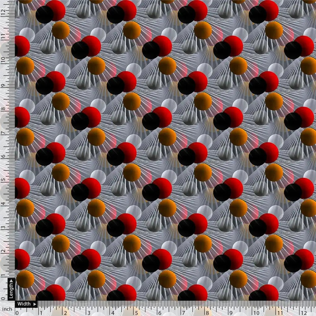 Glassmorphisam Bubble Effects Digital Printed Fabric - Crepe – cr 0 ta08898 110 glassmorphisam bubble effects digital printed fabric crepe 4