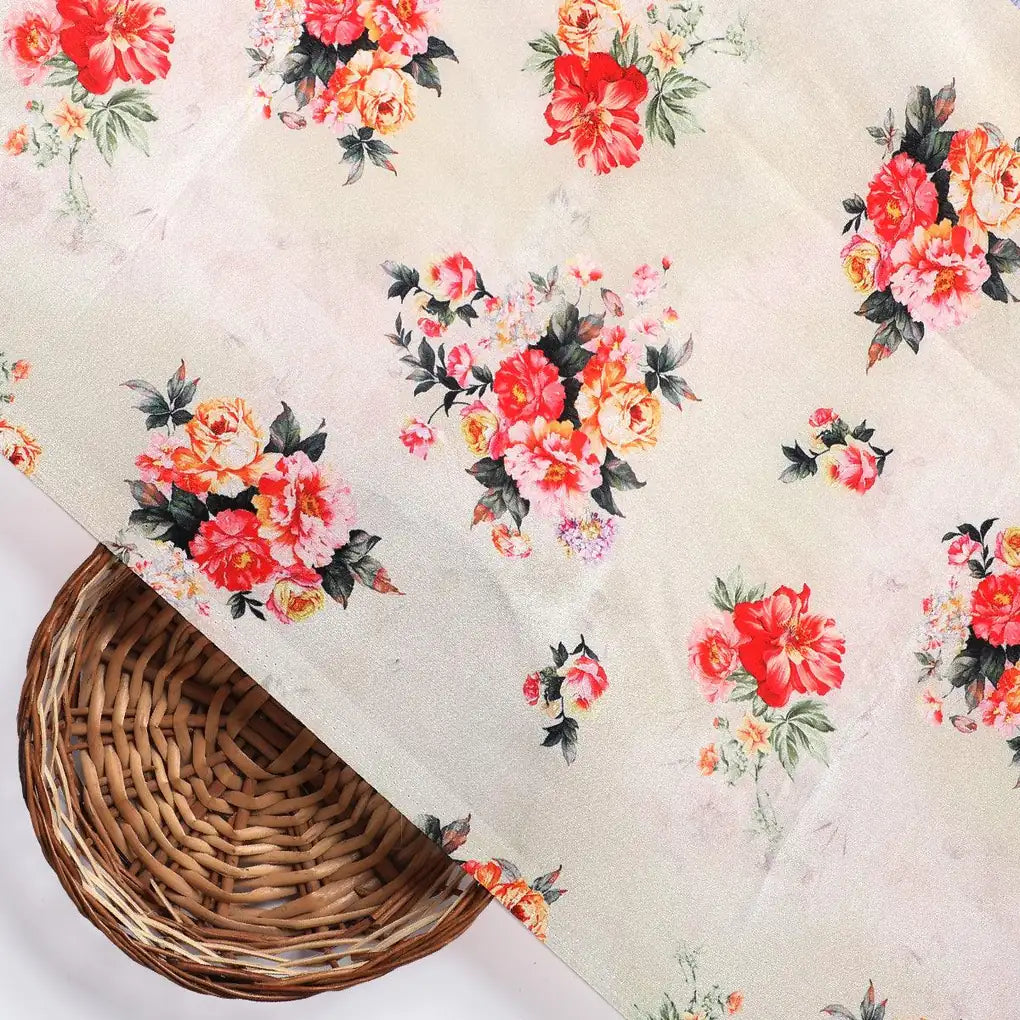 Multicolour Flower Printed Silk Crepe Fabric Material – cr 0 ta08916p4 110 multicolour flower printed silk crepe fabric material 2