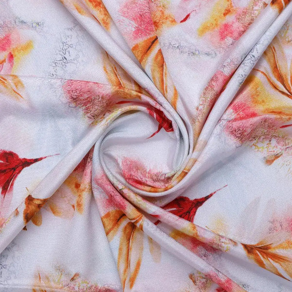 Pastel Blue Leaves Silk Crepe Printed Fabric – cr 0 ta09233p1 110 pastel blue leaves silk crepe printed fabric 1