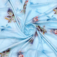 Winter Cool Colour Freezy Leaves Digital Printed Fabric - Silk Crepe – cr 0 ta09559c 110 winter cool colour freezy leaves digital printed fabric silk crepe 1