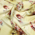Morden Tiny Leaves With Brass Nail Colour Digital Printed Fabric - Silk Crepe – cr 0 ta09562p1 110 morden tiny leaves with brass nail colour digital printed fabric silk crepe 3
