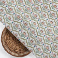 Green Leaves With Flower Digital Printed Fabric – cr 0 ta0957 110 green leaves with flower digital printed fabric 2