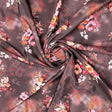 Three Colour Of Flower With Eucalyptus Leaves Digital Printed Fabric - Silk Crepe – cr 0 ta09686p4 110 three colour of flower with eucalyptus leaves digital printed fabric silk crepe 1