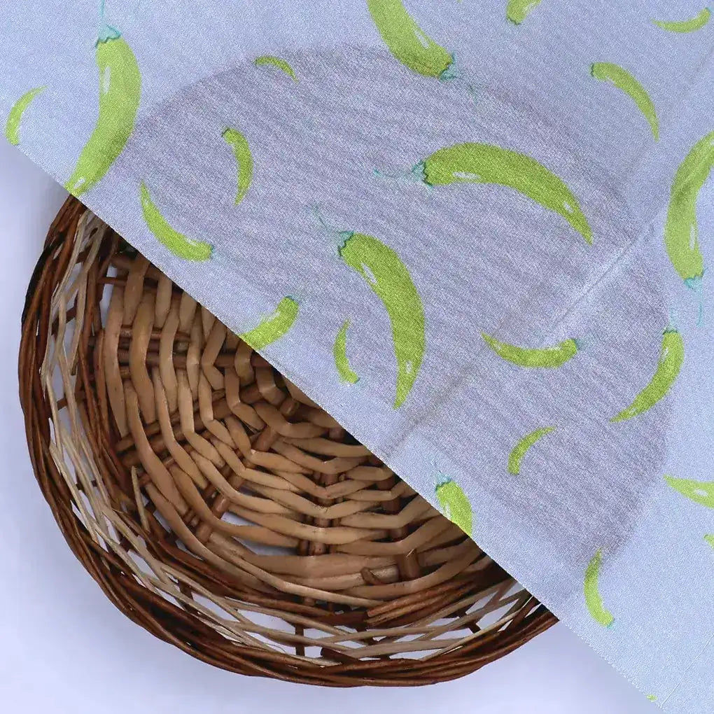 Yellow Mirchi Allover Digital Printed Fabric - Crepe – cr 0 ta7619p1 110 yellow mirchi allover digital printed fabric crepe 2