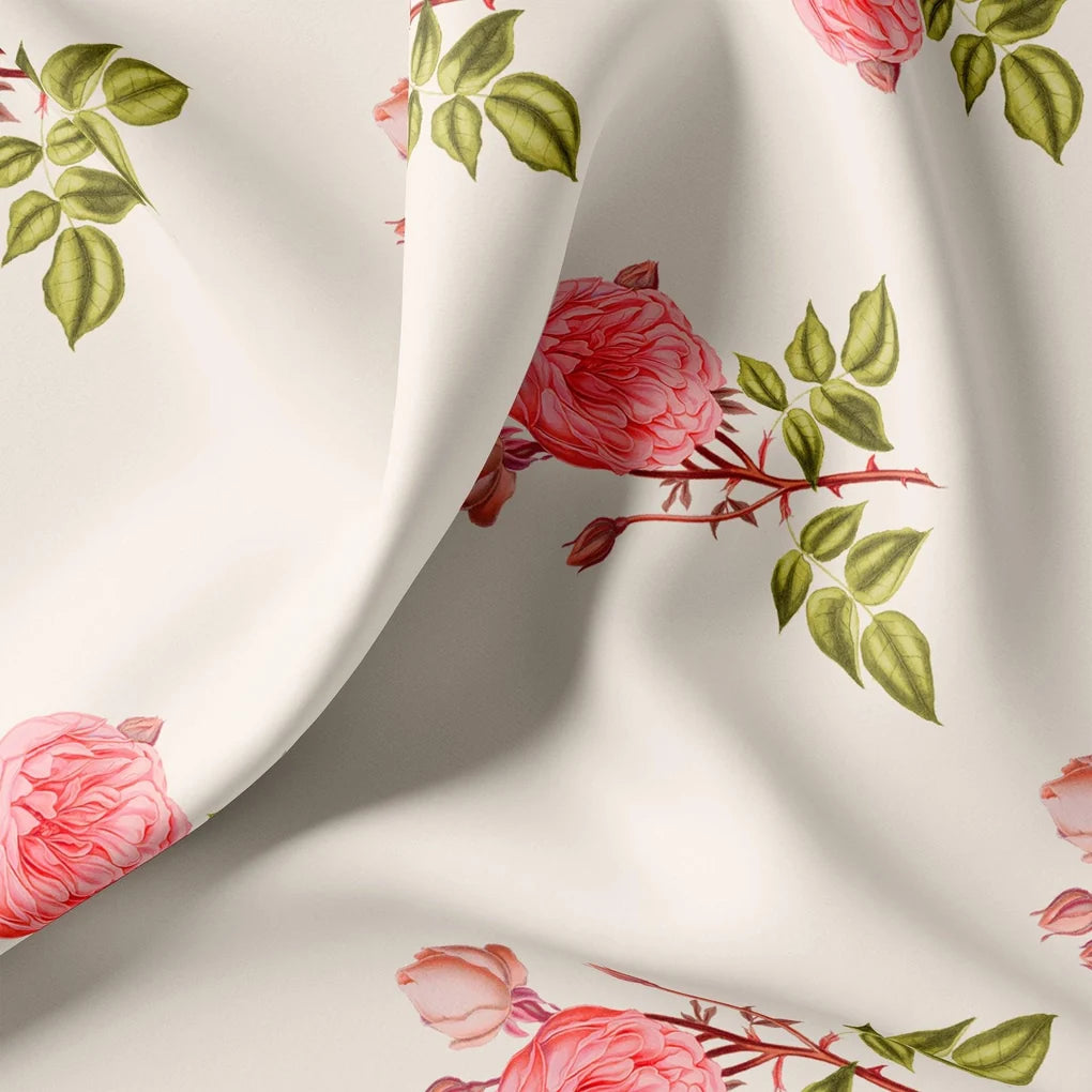 Red Rose Laying Over Peach Base Digital Printed Fabric – jam 0 0ta07107p11 108 red rose laying over peach base digital printed fabric 1