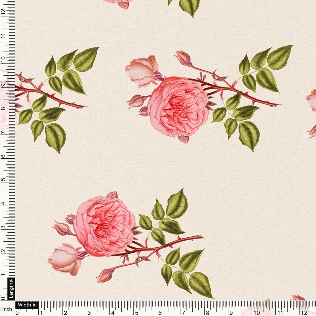 Red Rose Laying Over Peach Base Digital Printed Fabric – jam 0 0ta07107p11 108 red rose laying over peach base digital printed fabric 4