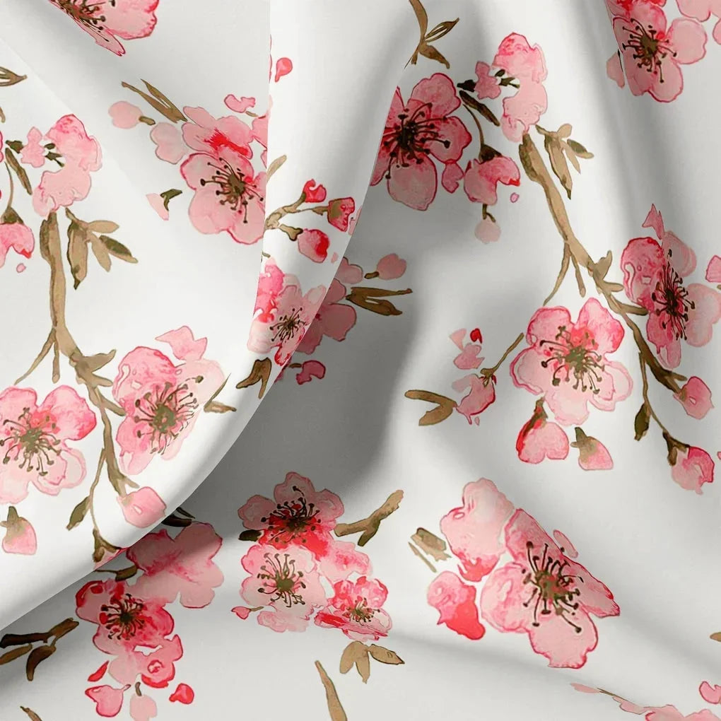 Beautiful Red Flowers over White Base Digital Printed Fabric – jam 0 ta06840p1 108 beautiful red flowers over white base digital printed fabric 1