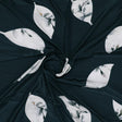 Leaves Print On Dark Grey Base Digital Printed Fabric – js 0 0ta05192black 110 leaves print on dark grey base digital printed fabric 1