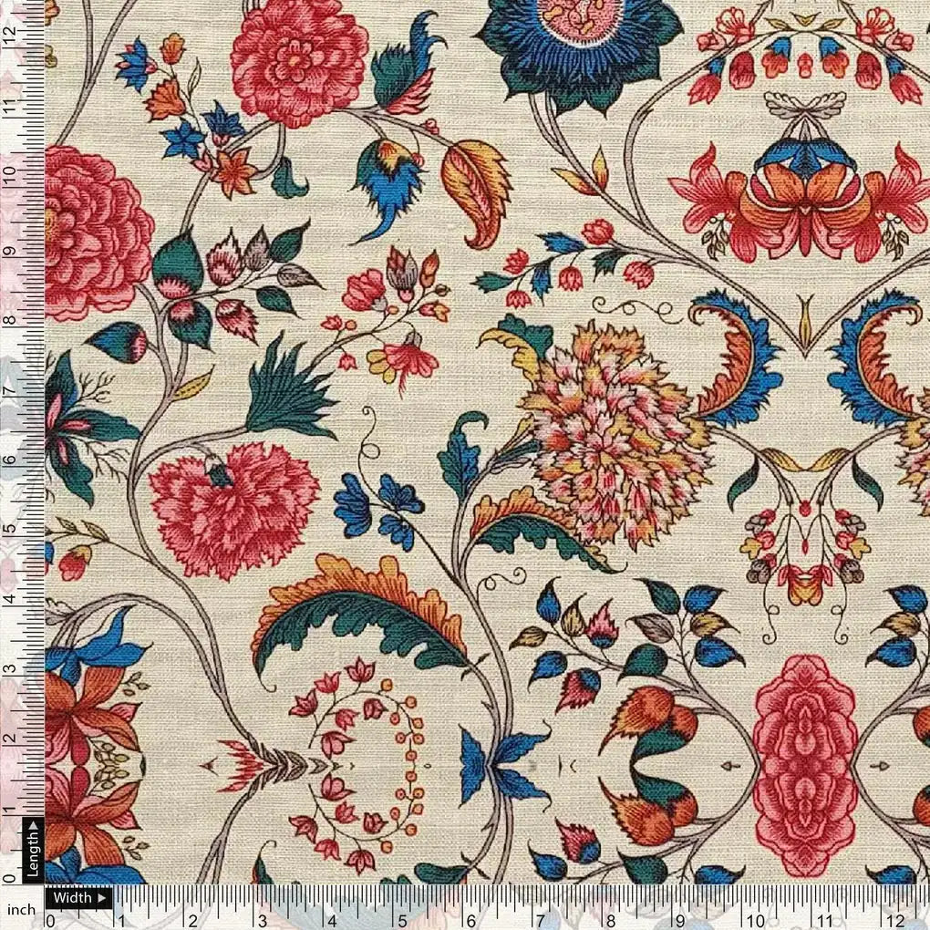 Damask Multi-Color Digital Printed Fabric – js 0 0ta05252 110 damask multi color digital printed fabric 3