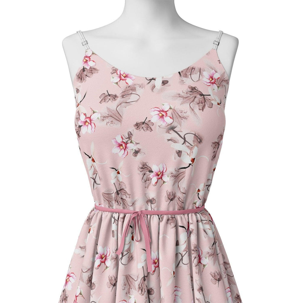 Pink Floral Digital Printed Fabric – js 0 0ta05260pink 110 pink floral digital printed fabric 2
