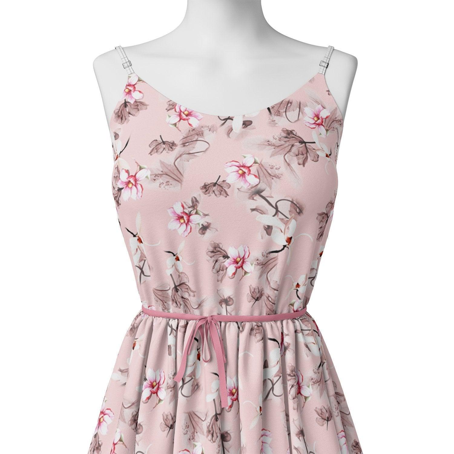 Pink Floral Digital Printed Fabric – js 0 0ta05260pink 110 pink floral digital printed fabric 2