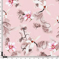 Pink Floral Digital Printed Fabric – js 0 0ta05260pink 110 pink floral digital printed fabric 4