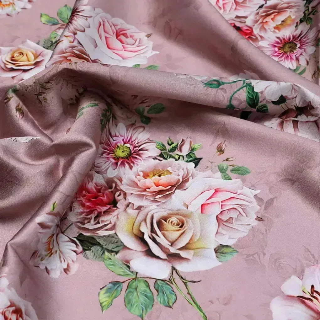 High Quality Multicolor Floral with Brown Base Digitally Printed Fabrics – js 0 0ta05948 111 high quality multicolor floral with brown base digitally printed fabrics 3