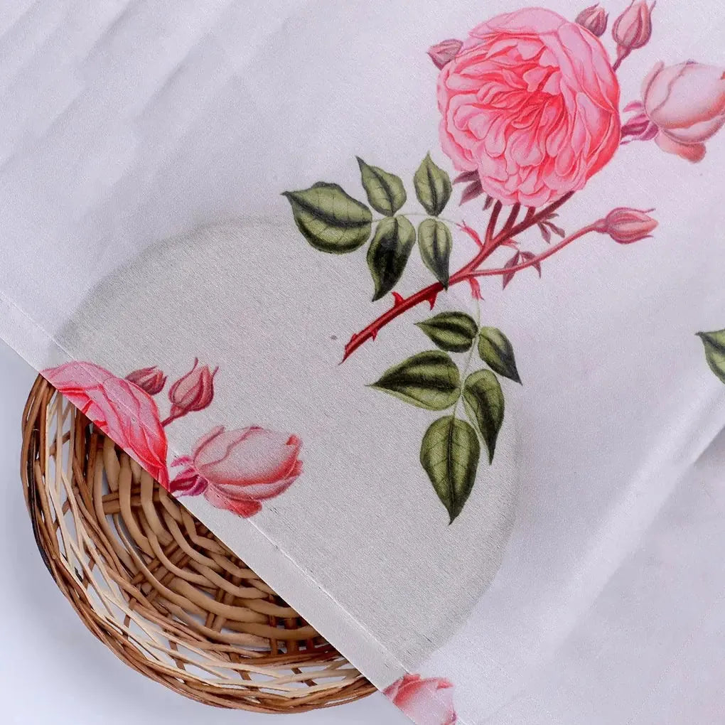 Red Rose Laying Over Peach Base Digital Printed Fabric – js 0 0ta07107p11 110 red rose laying over peach base digital printed fabric 2