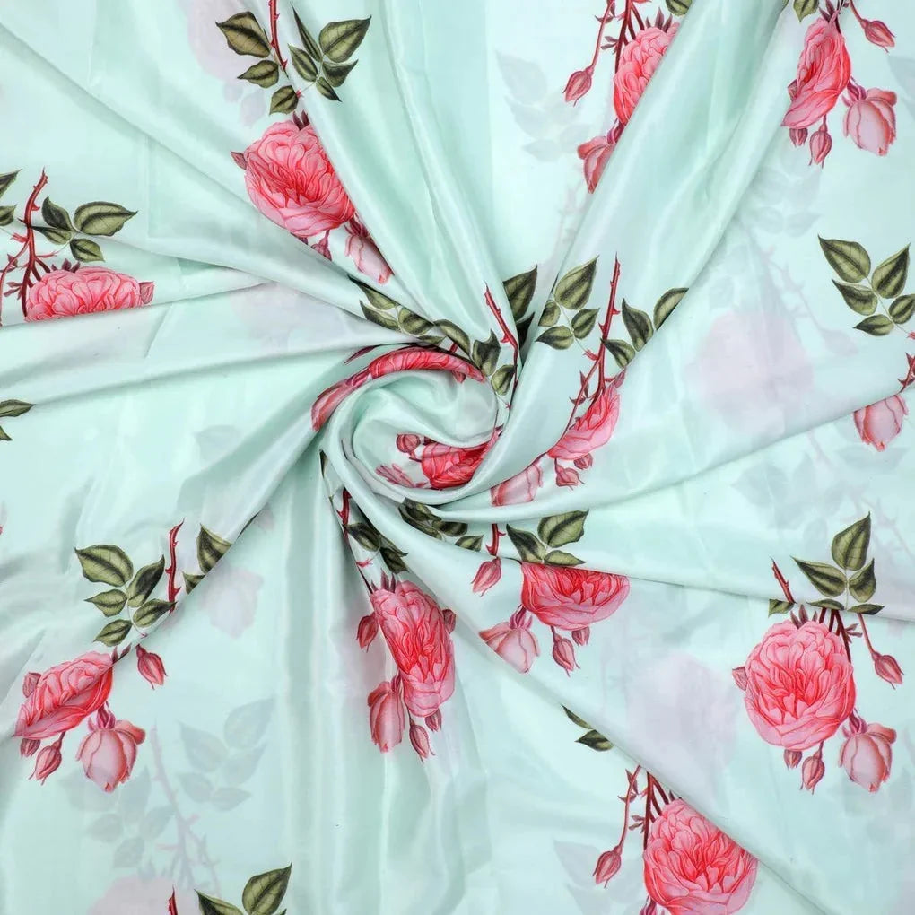 Red Rose Laying on Pista Base Digital Printed Fabric – js 0 0ta07107p14 110 red rose laying on pista base digital printed fabric 1