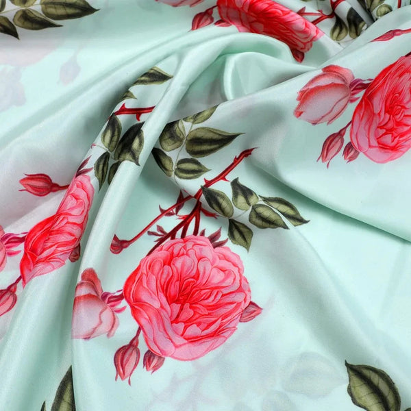 Red Rose Laying on Pista Base Digital Printed Fabric – js 0 0ta07107p14 110 red rose laying on pista base digital printed fabric 3