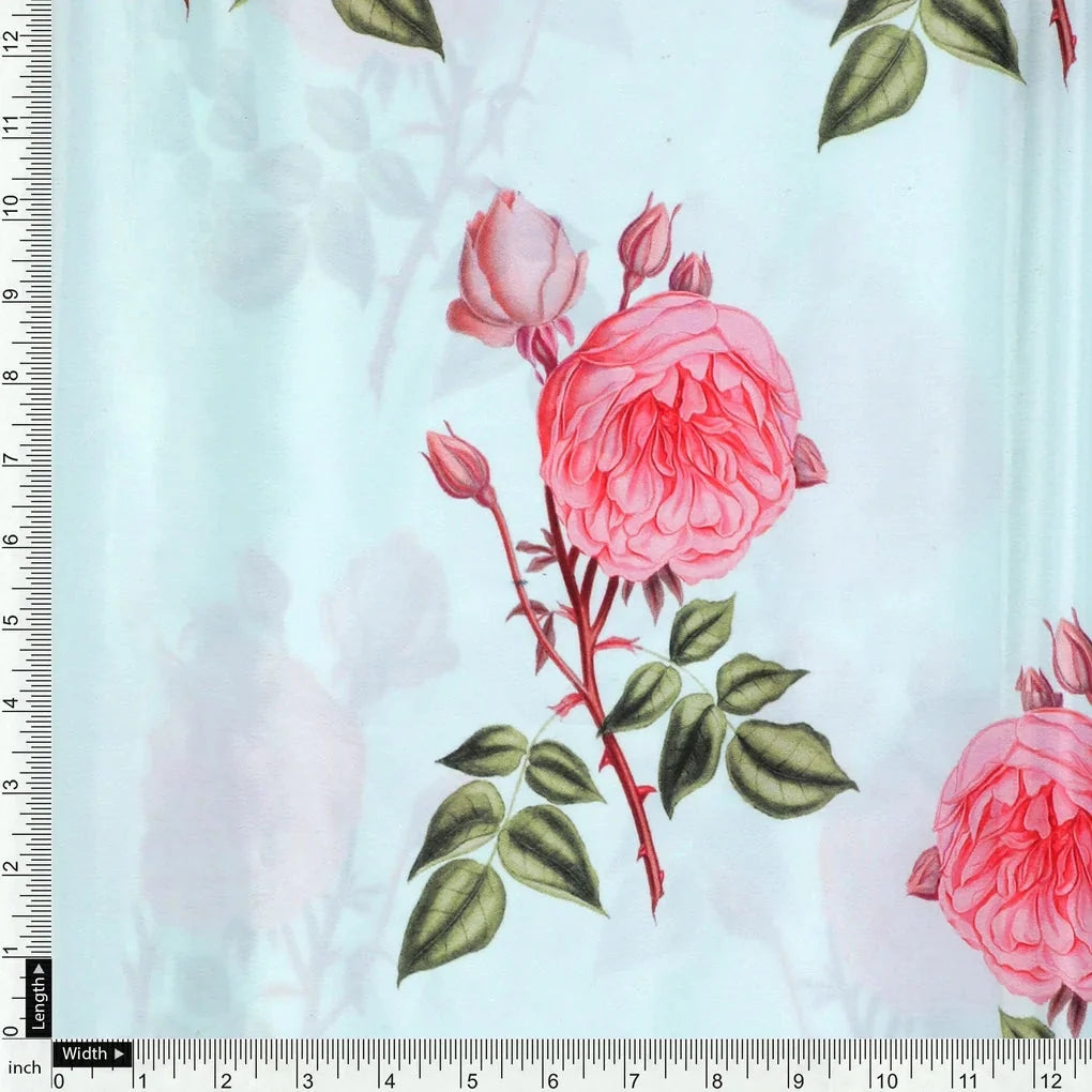 Red Rose Laying on Pista Base Digital Printed Fabric – js 0 0ta07107p14 110 red rose laying on pista base digital printed fabric 4