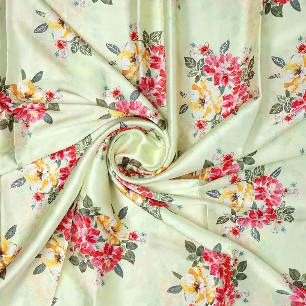 Colorful Floral Yellow Base Digital Printed Fabric – js 0 0ta07199p1 110 colorful floral yellow base digital printed fabric 1