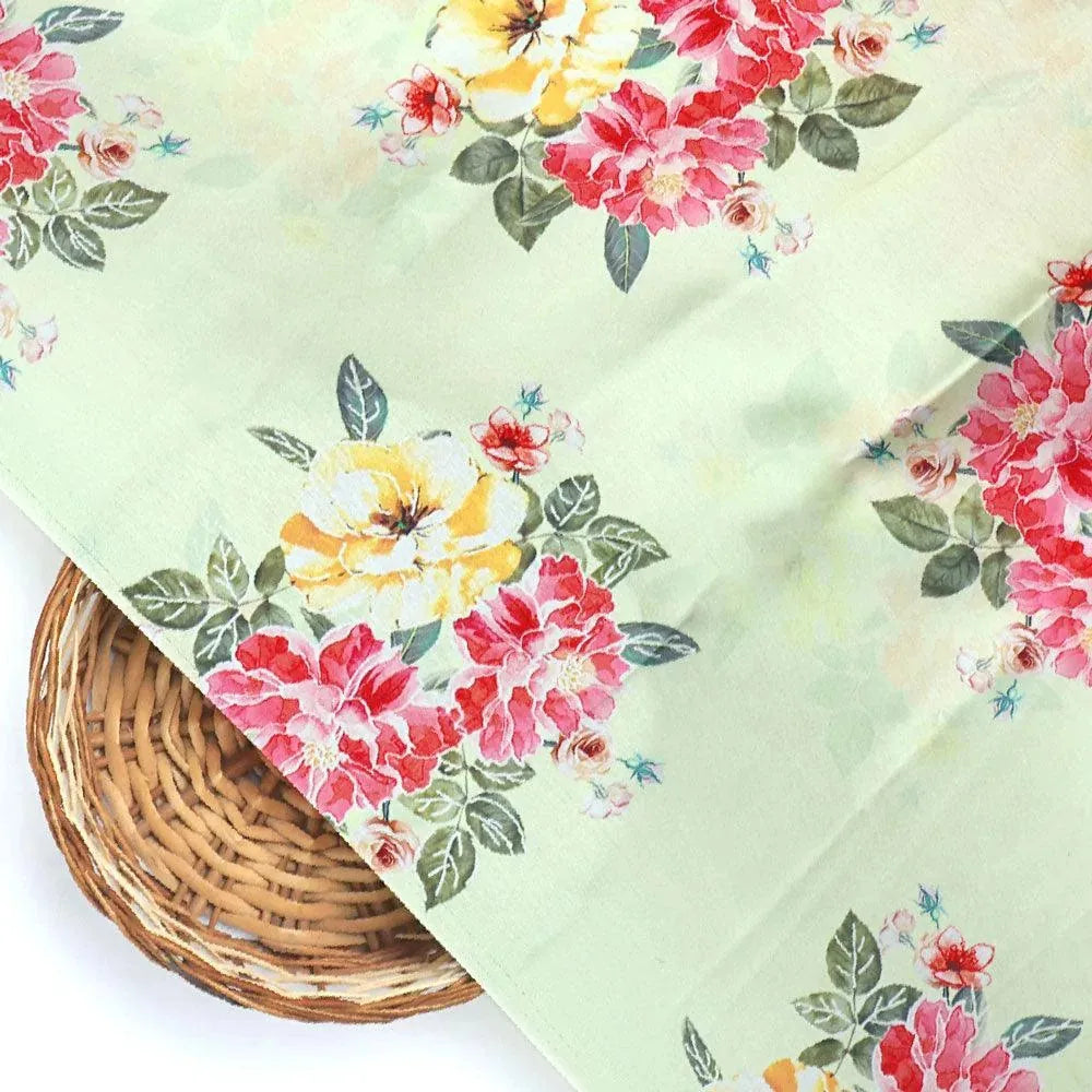 Colorful Floral Yellow Base Digital Printed Fabric – js 0 0ta07199p1 110 colorful floral yellow base digital printed fabric 2