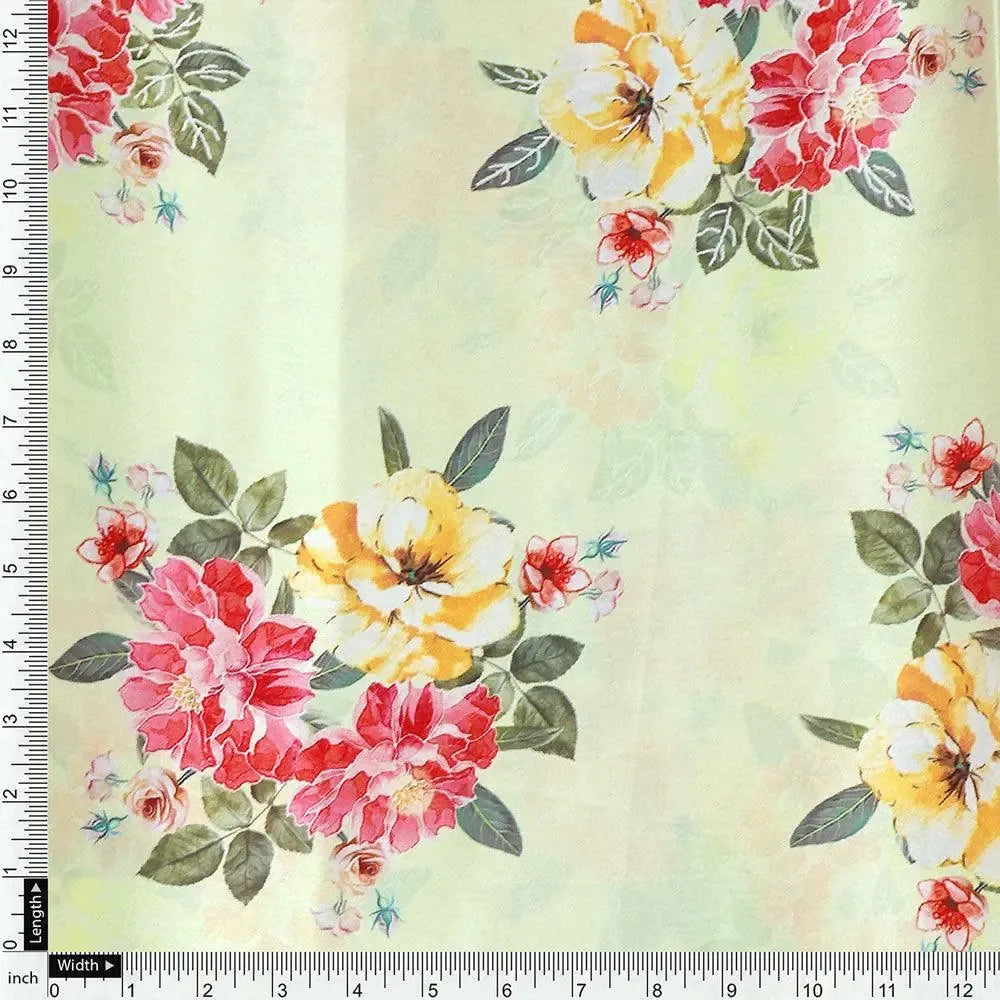 Colorful Floral Yellow Base Digital Printed Fabric – js 0 0ta07199p1 110 colorful floral yellow base digital printed fabric 4