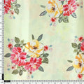 Colorful Floral Yellow Base Digital Printed Fabric – js 0 0ta07199p1 110 colorful floral yellow base digital printed fabric 4