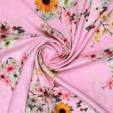 Beautiful Floral Vine Pink Base Digital Printed Fabric – js 0 0ta7140p6 110 beautiful floral vine pink base digital printed fabric 1