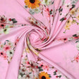 Beautiful Floral Vine Pink Base Digital Printed Fabric – js 0 0ta7140p6 110 beautiful floral vine pink base digital printed fabric 1