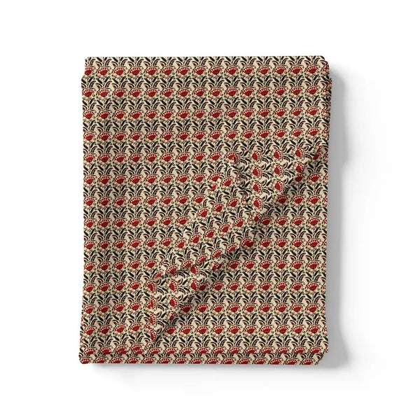 Seamless Opposite Red Flower Pattern Digital Printed Fabric – js 0 ma01042 110 seamless opposite red flower pattern digital printed fabric 2 - alternate view