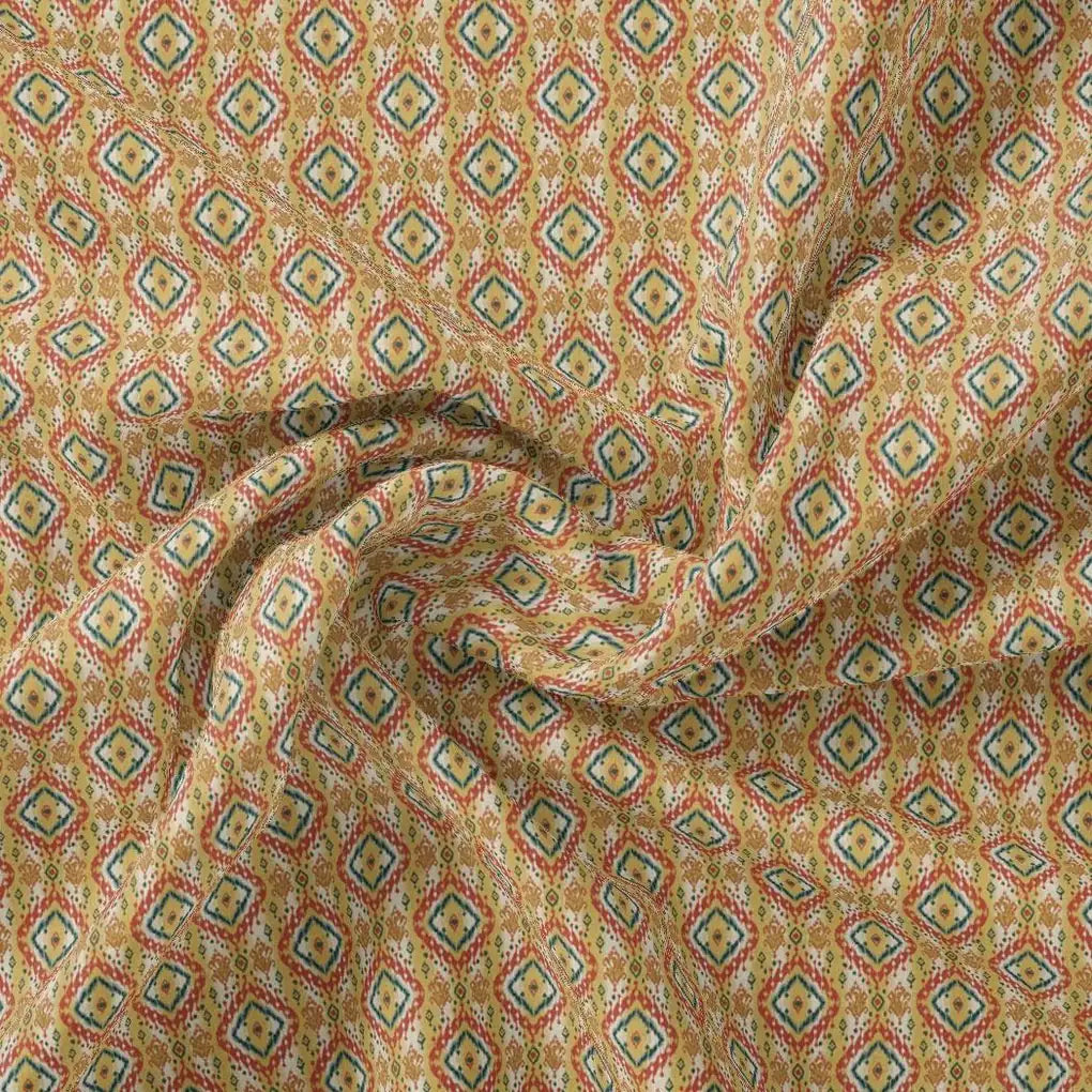 Multicolour Decorative Ikat Digital Printed Fabric – js 0 ma010836top 110 multicolour decorative ikat digital printed fabric 1