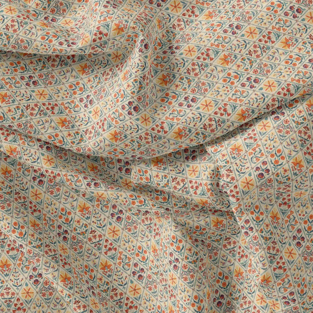 Multi Colour Of Flower Harlequin Digital Printed Fabric – js 0 ma01113 110 multi colour of flower harlequin digital printed fabric 2