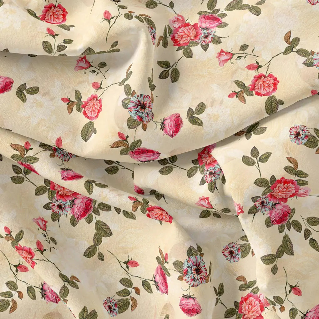 Classic Poppy Flower Digital Printed Fabric – js 0 ma012217 110 classic poppy flower digital printed fabric 3