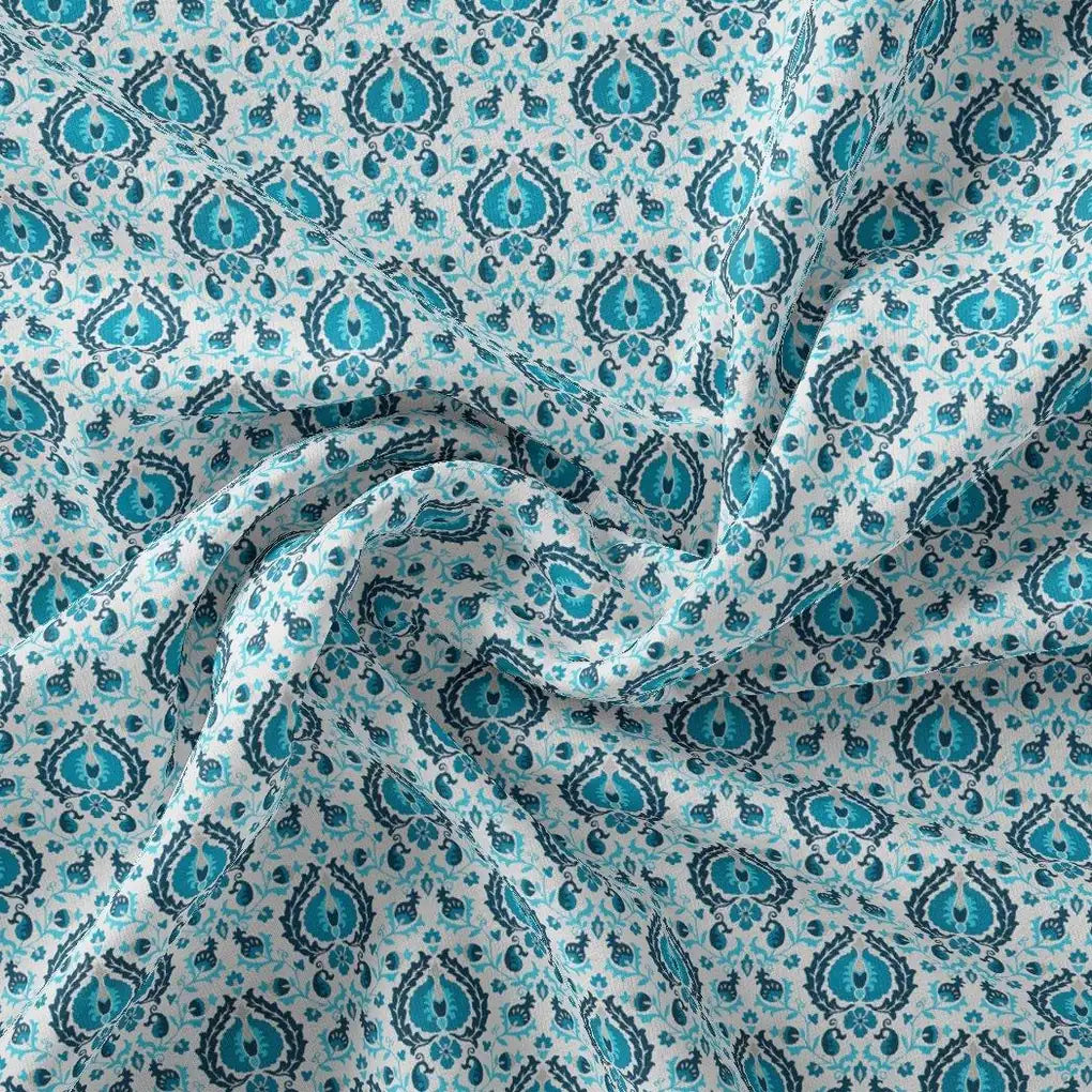 Skyblue Tiny Stylized Motif Digital Printed Fabric – js 0 ma012688 110 skyblue tiny stylized motif digital printed fabric 1