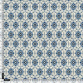 Tiny Blue Medallion Motif Digital Printed Fabric – js 0 ma012738 110 tiny blue medallion motif digital printed fabric 4