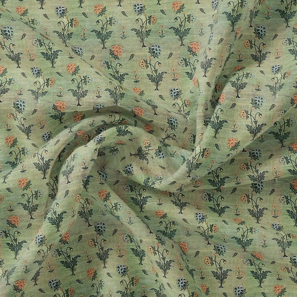 Beautiful Green Seamless Motif Flower Digital Printed Fabric – js 0 ma0128 110 beautiful green seamless motif flower digital printed fabric 1
