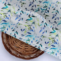 Green And Bluish Leaves Motif Digital Printed Fabric  - Japan Satin – js 0 ma013650 110 green and bluish leaves motif digital printed fabric japan satin 2