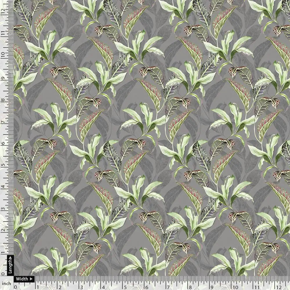 Pista Flower On Grey Digital Printed Fabric – js 0 ma013654 110 pista flower on grey digital printed fabric 4