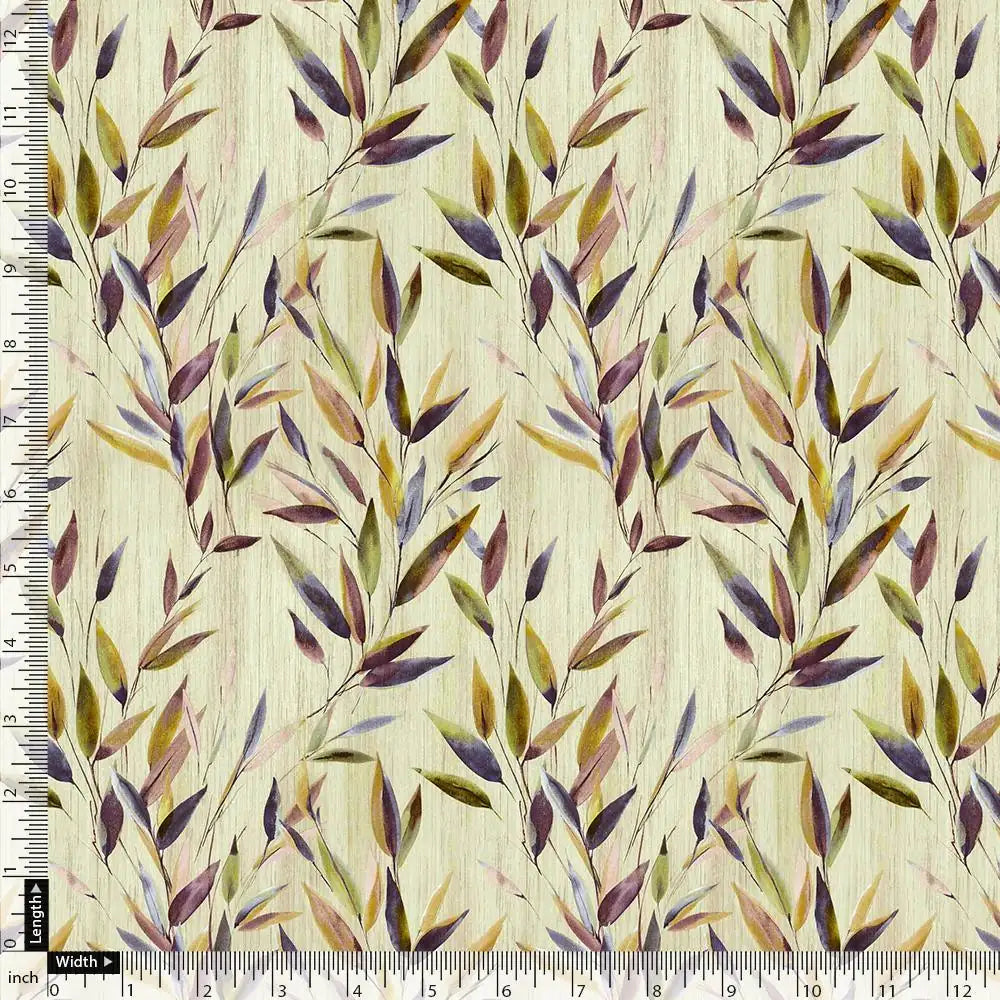 Painted Leaves Allover Digital Printed Fabric – js 0 ma013670 110 painted leaves allover digital printed fabric 4