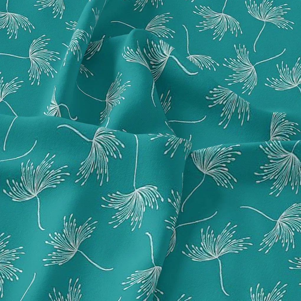 White Floating Flower Digital Printed Fabric – js 0 ma0139 110 white floating flower digital printed fabric 3