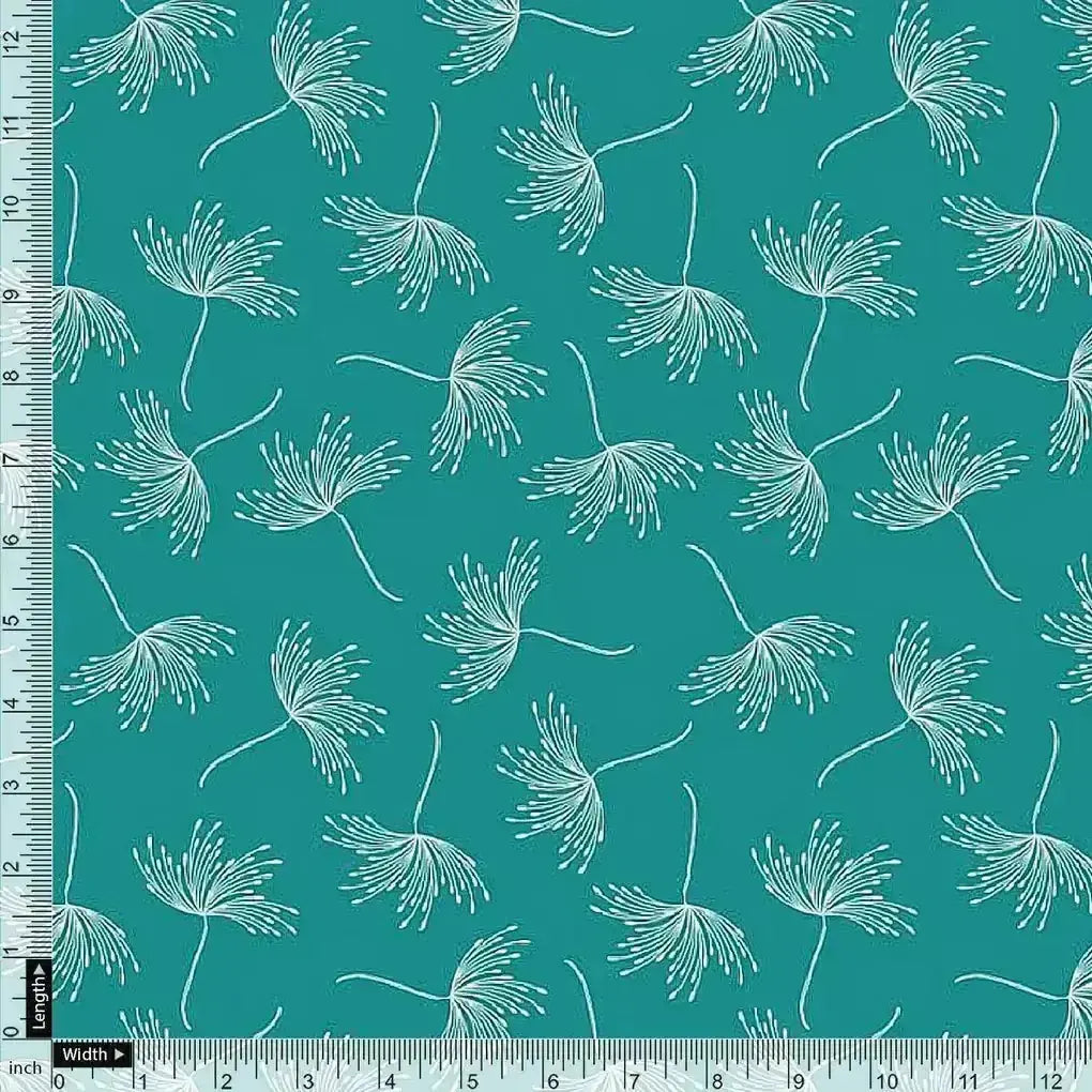 White Floating Flower Digital Printed Fabric - Japan Satin – js 0 ma0139 110 white floating flower digital printed fabric japan satin 4