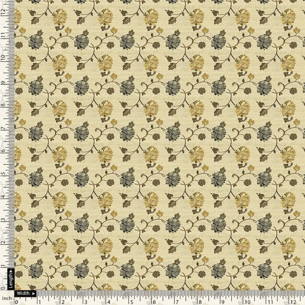 Lovely Chrysanthemum Golden With Hemlock Flower Digital Printed Fabric – js 0 ma014341 110 lovely chrysanthemum golden with hemlock flower digital printed fabric 4